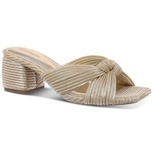 On 34th Women's Gaiaa Bow Block-Heel Dress Sandals